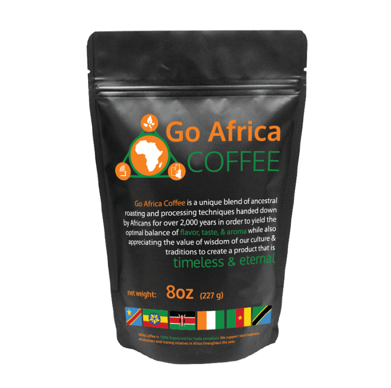 Go Africa® Coffee 8oz Bag (Whole Bean) Dark Roast - Image 2